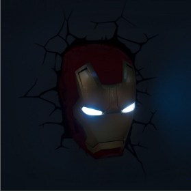Marvel: Iron Man Mask 3D Light by Gadgy