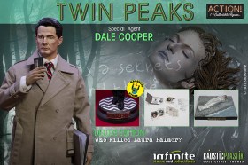 Agent Cooper Twin Peaks Deluxe Action Figure 1/6 Scale by Infinte Statue