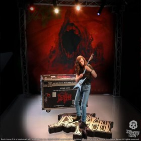 Death Rock Ikonz On Tour Road Case Statue + Stage Backdrop Set The Sound of Perseverance Tour 1998 by Knucklebonz