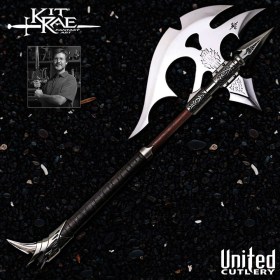 Black Legion War Axe Kit Rae Swords of the Ancients 1/1 Replica by United Cutlery