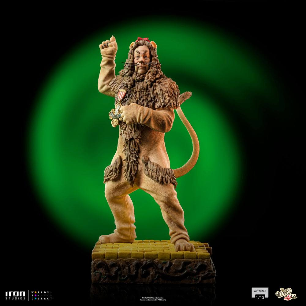 1 10 Tenth Scale Statue Cowardly Lion The Wizard Of Oz Art 1 10 Scale