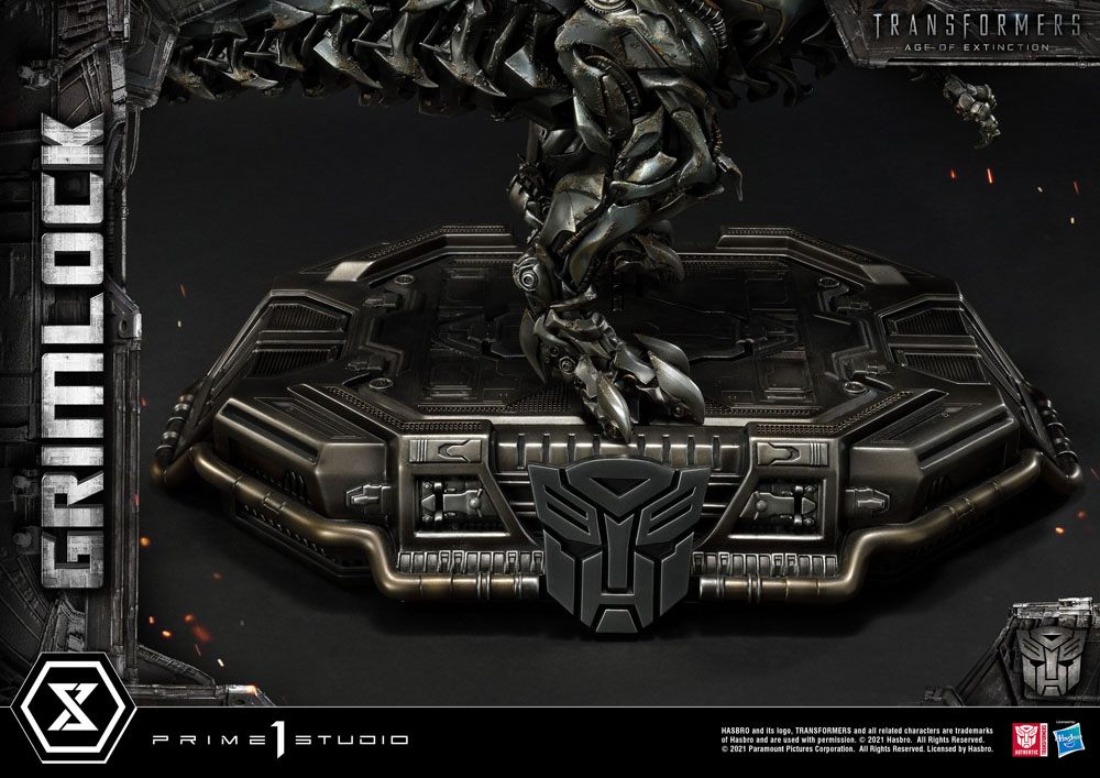 Statue Grimlock Transformers Age Of Extinction Statue By Prime 1 Studio