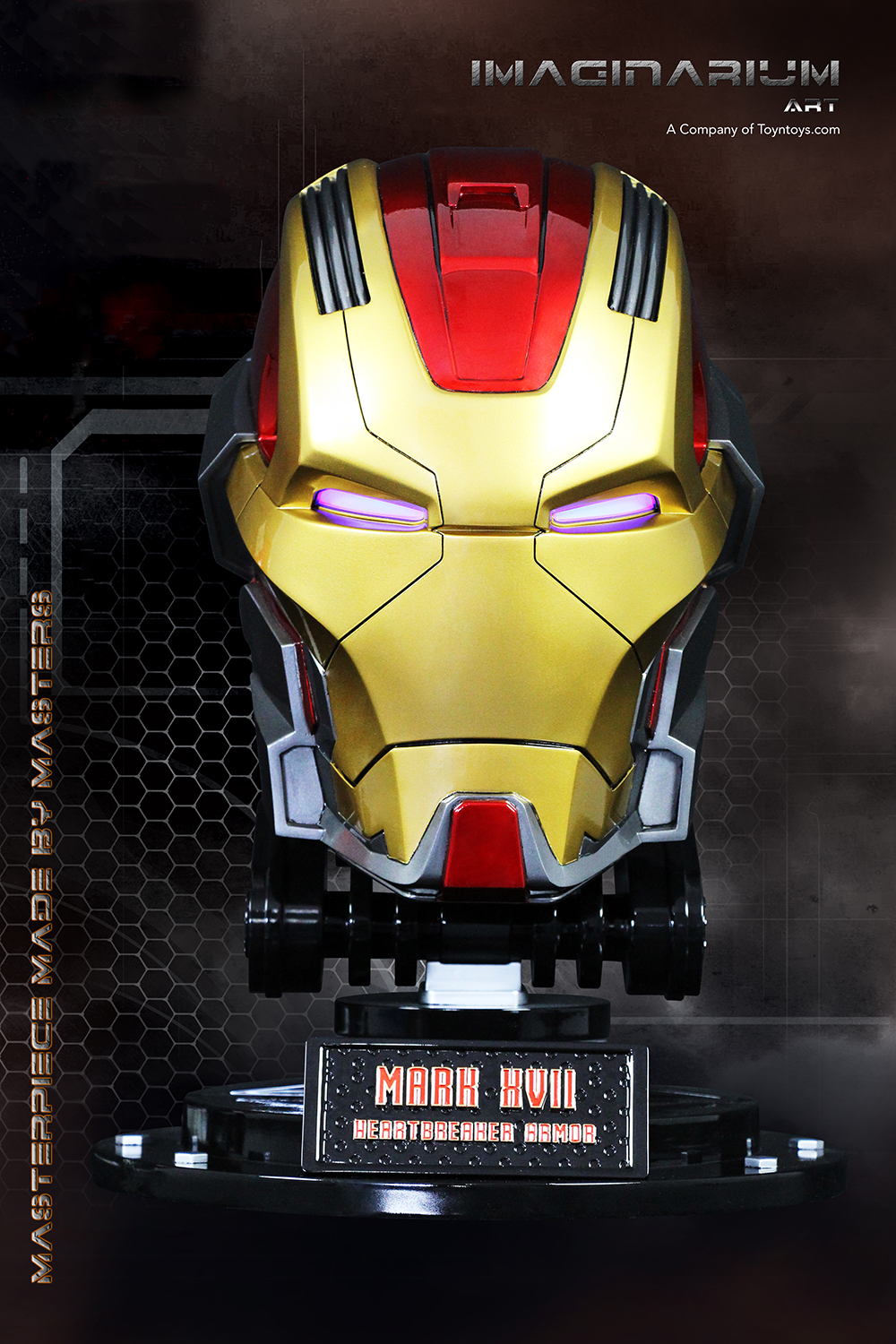 20/20 Prop Replica Scale Iron Man Mark 207 2020 Scale Helmet Replica ...