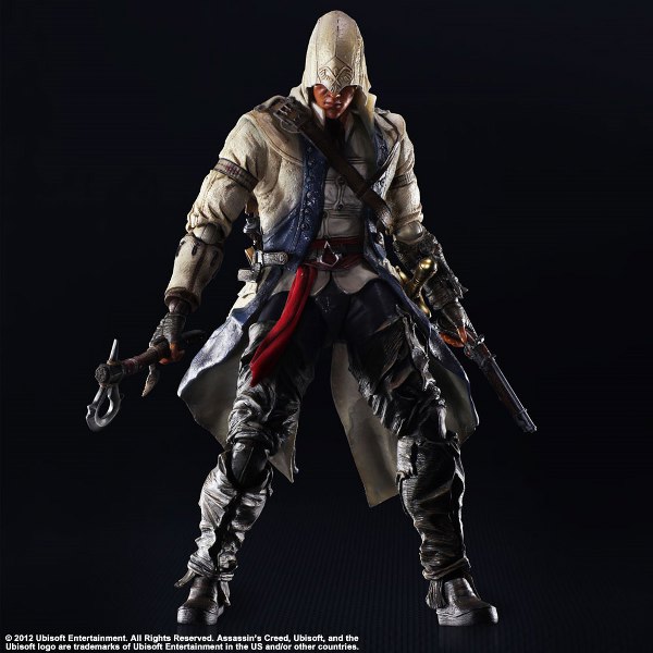 Play Arts Kai Connor Kenway PVC Action Figure New no Box Assassin's Creed 3 