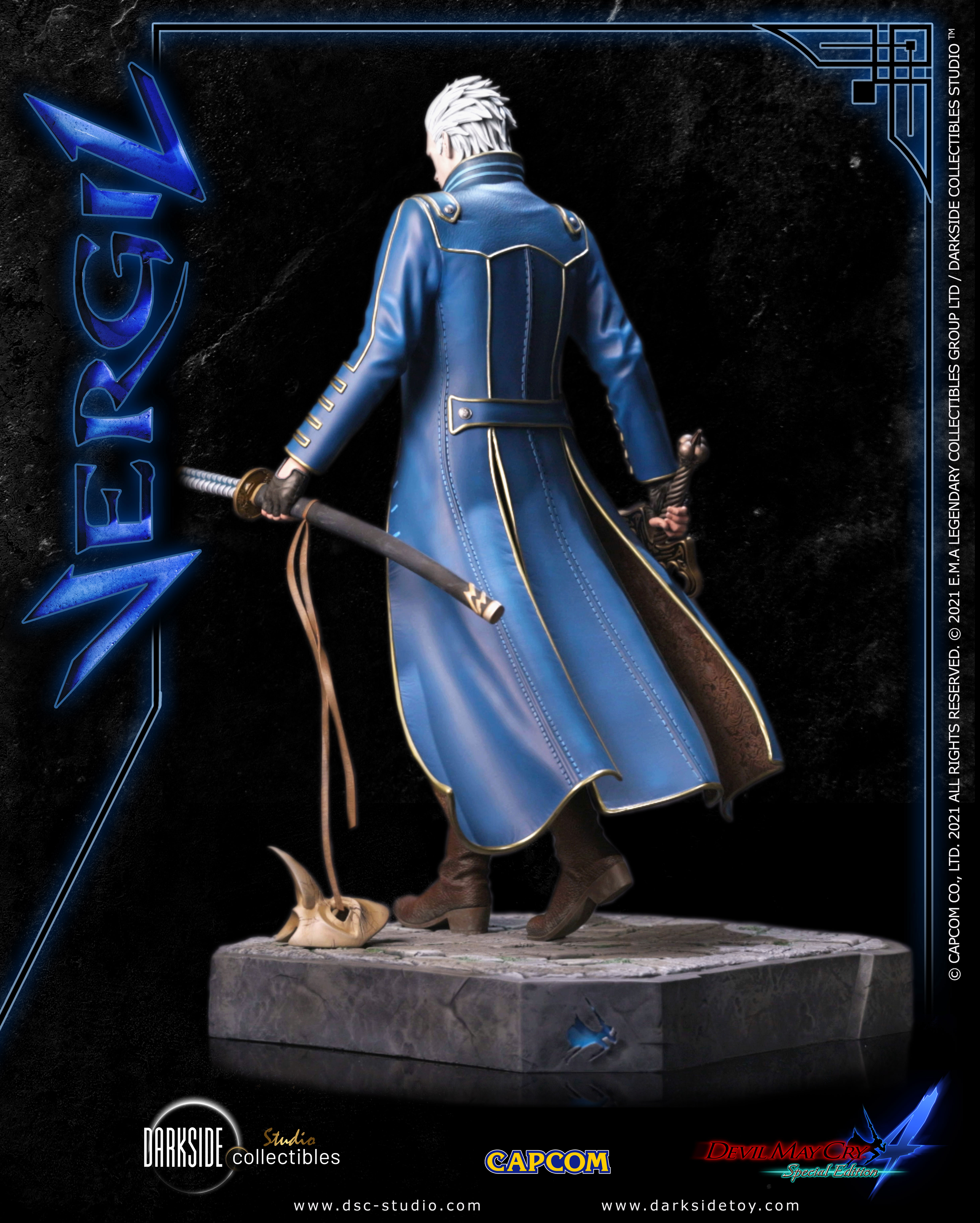 Vergil 1:4 Scale Premium Statue by Darkside Collectibles Studio