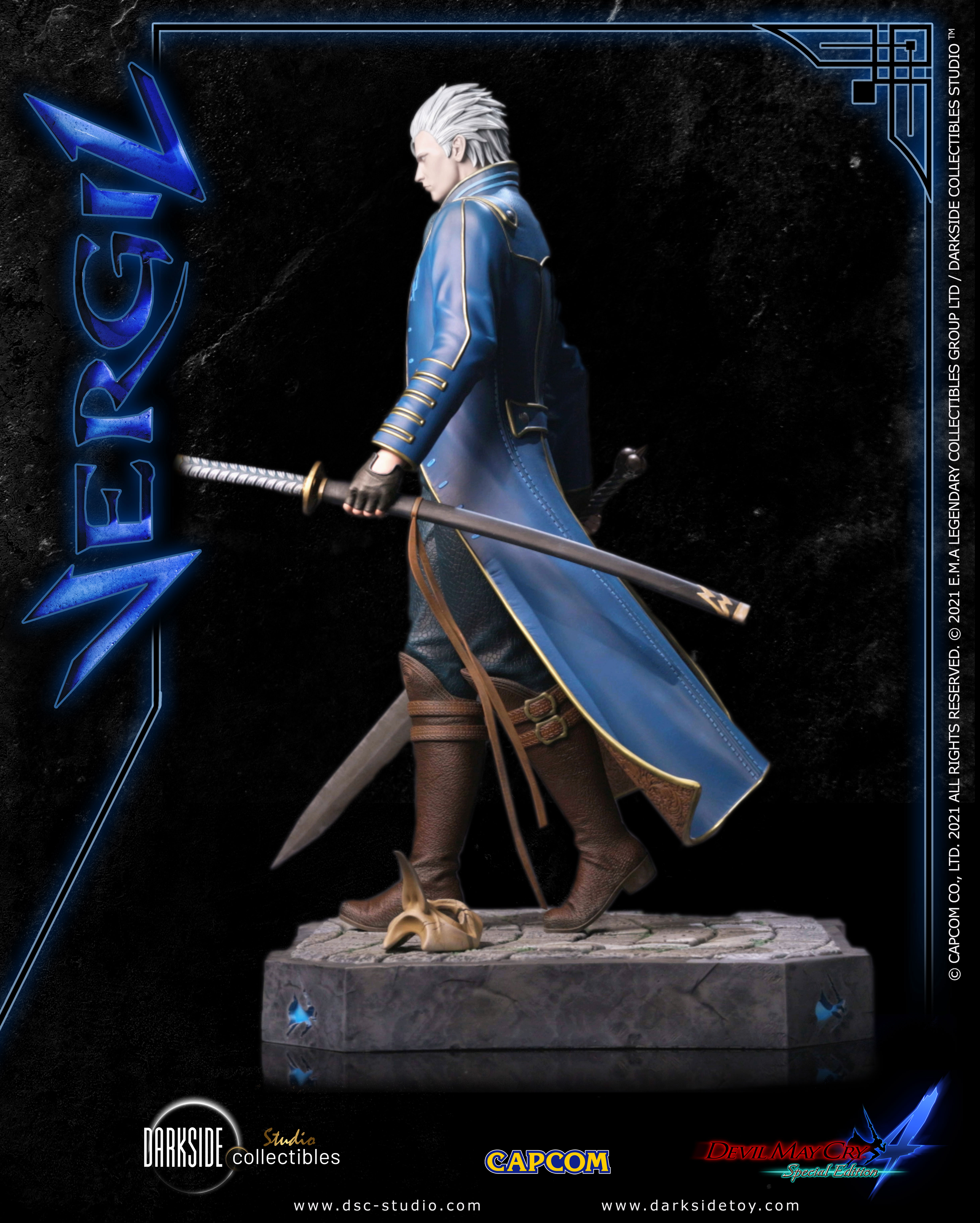 Devil May Cry 4 1/6 Scale Diorama: Sons of Sparda - Vergil