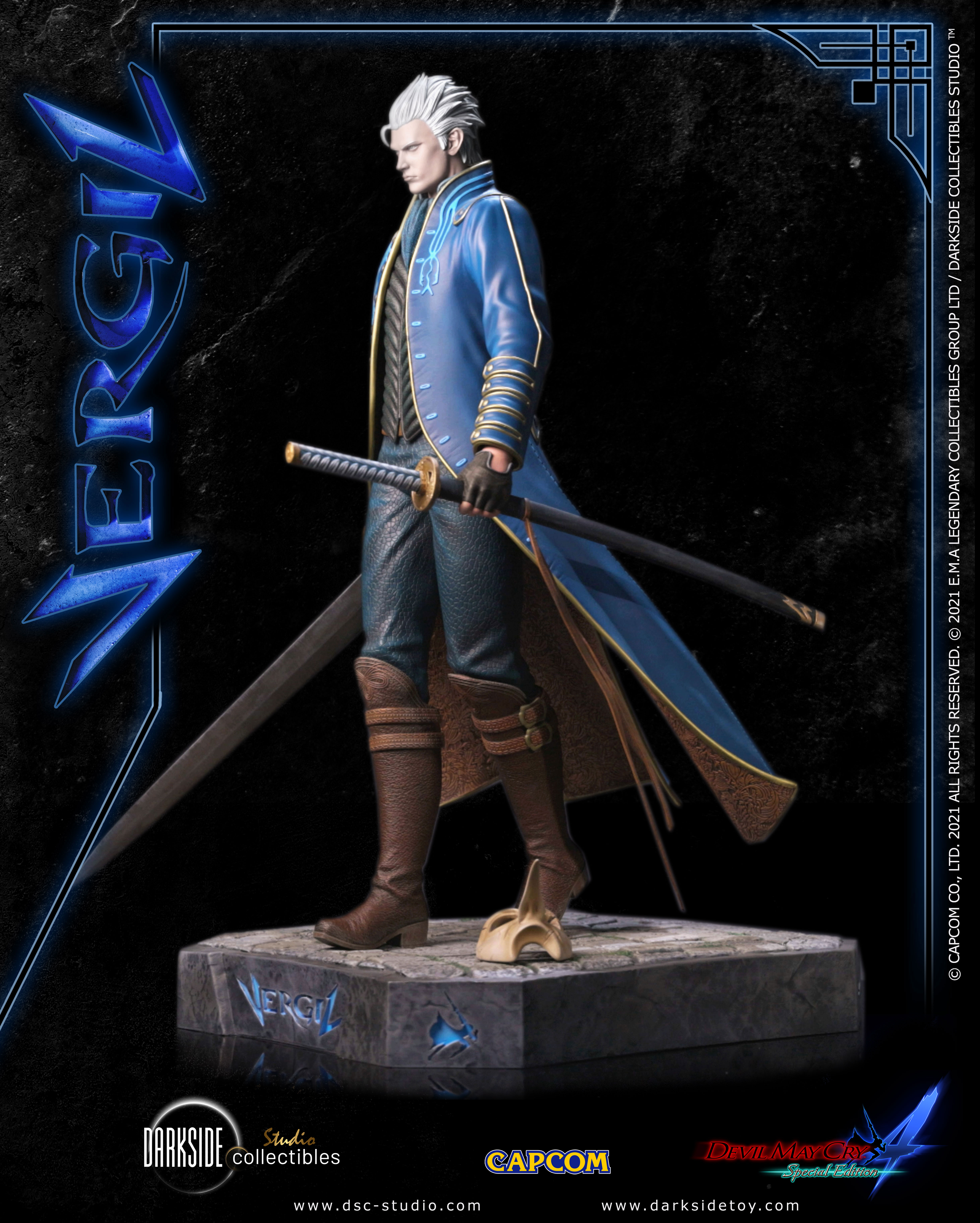 Vergil From the Devil May Cry Series Coasters (Set of 4) for Sale by  ahkosorsomesayk