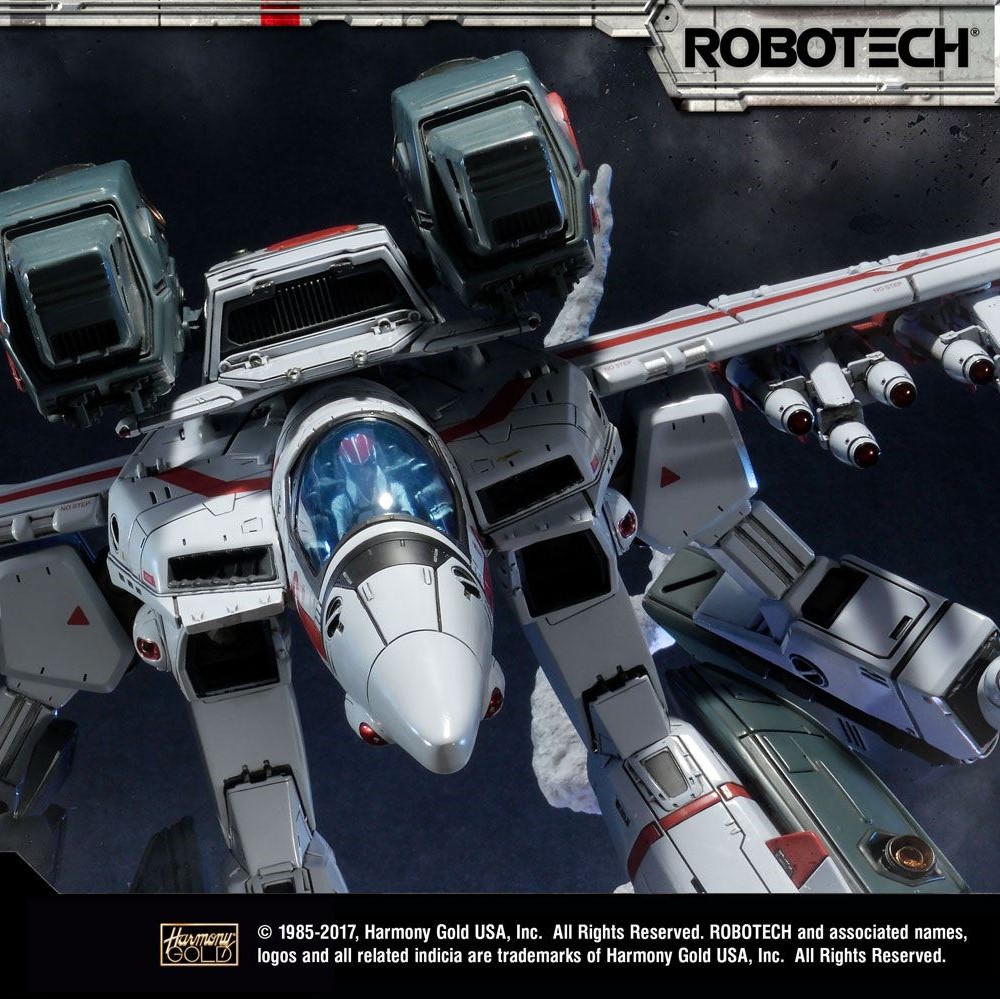 Statue Vf 1j Officers Veritech Guardian Mode Robotech Statue By