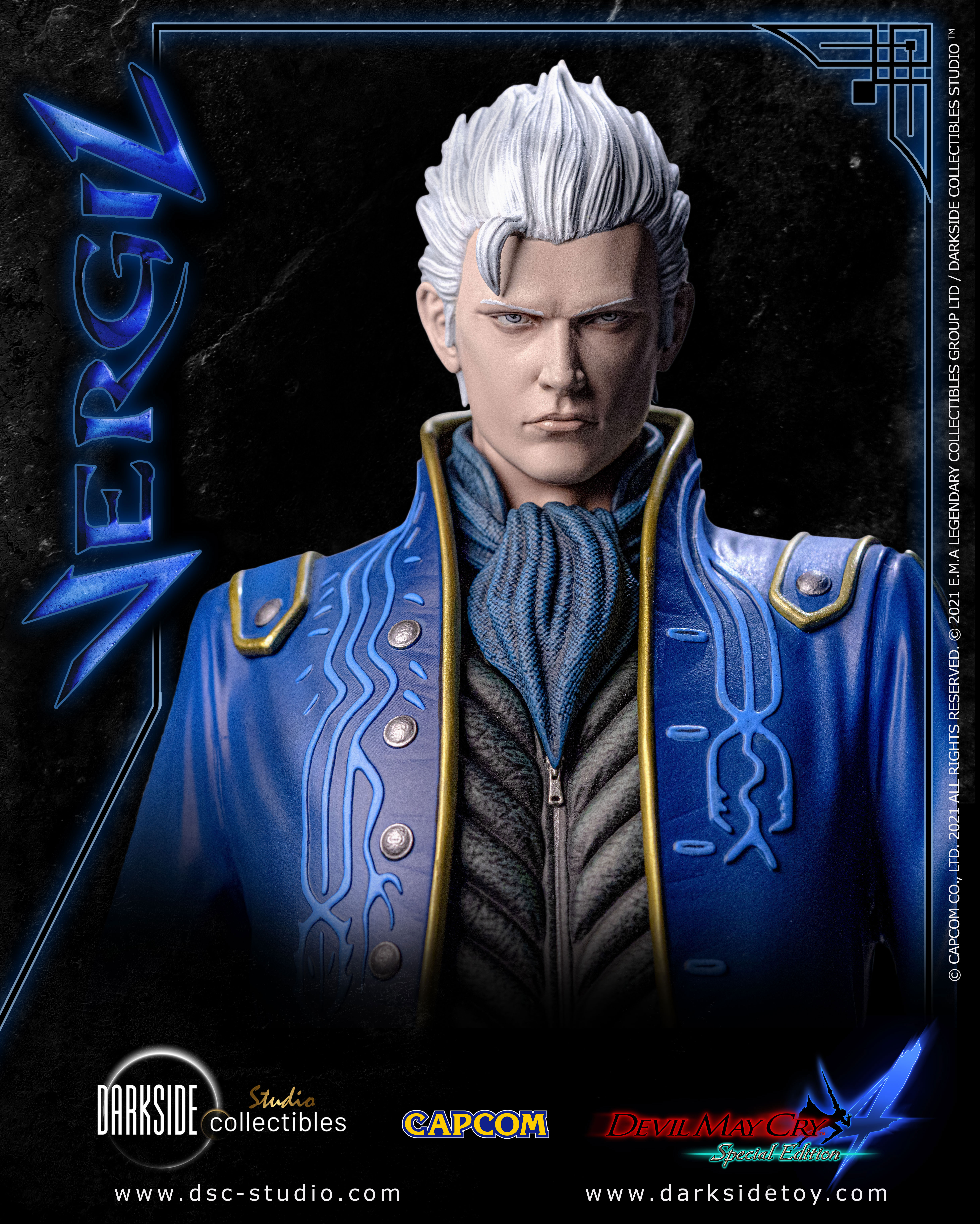 Devil May Cry 4 Nero Cosplay Costume - B Edition