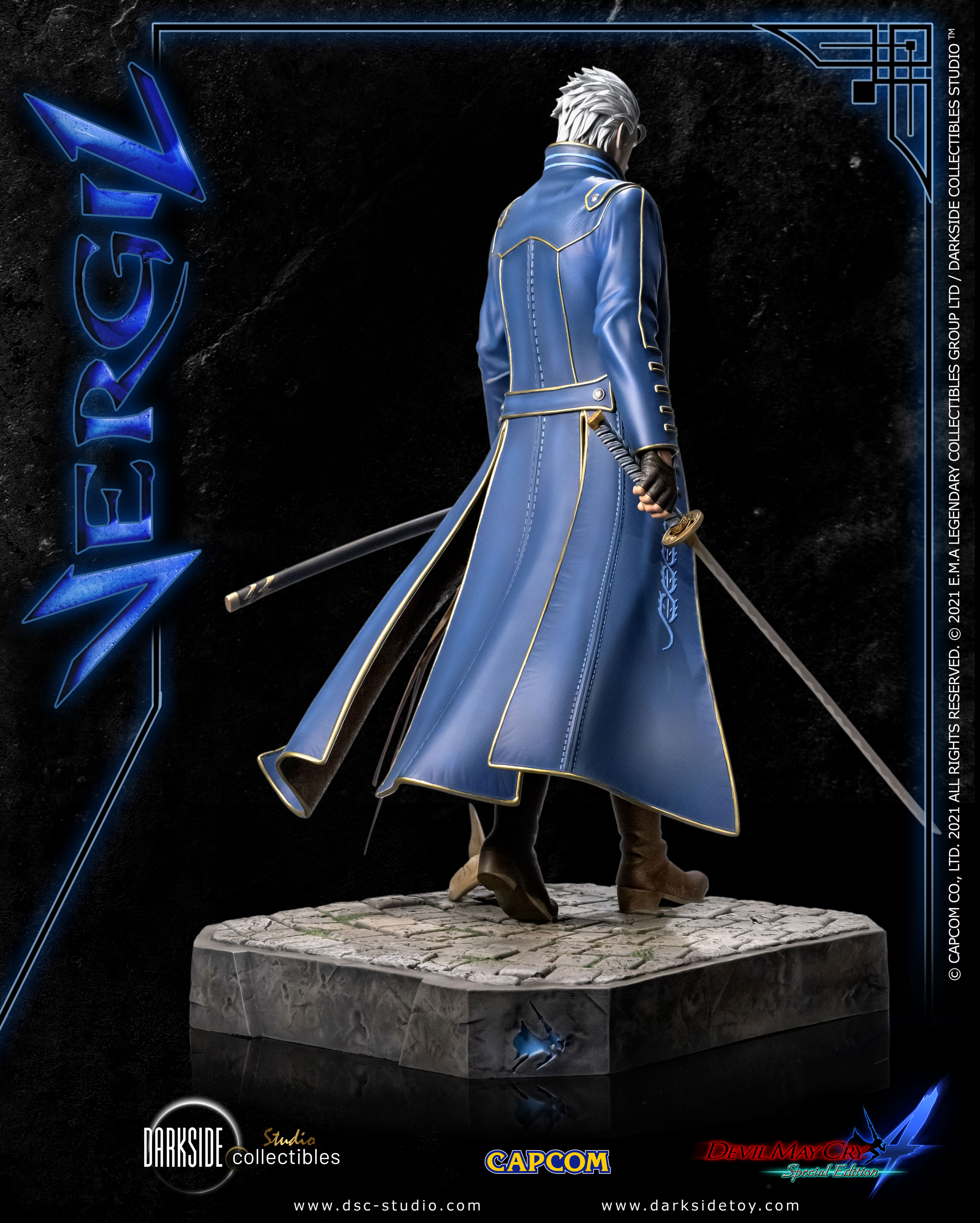 Vergil From the Devil May Cry Series Coasters (Set of 4) for Sale by  ahkosorsomesayk