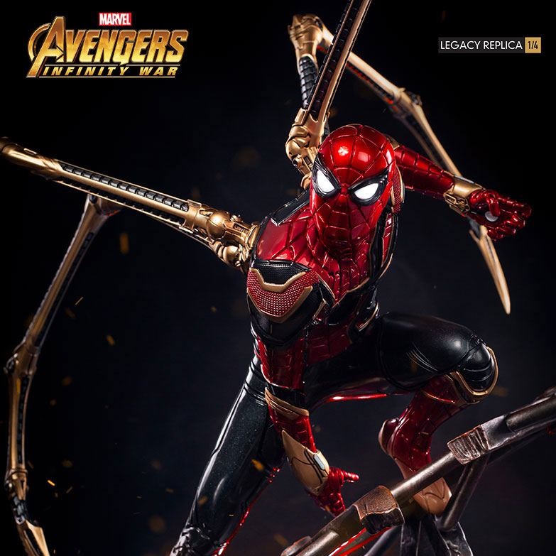 sideshow iron spiderman