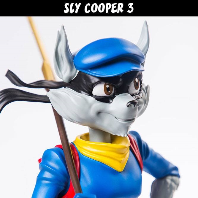 Sly Cooper 3 Statue 1 6 Sly Cooper Classic By Gaming Heads