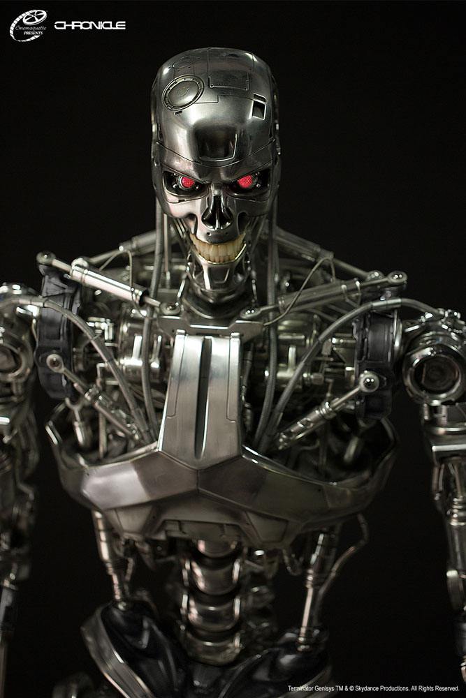 1 1 Scale Life Size Figure T 800 Endoskeleton Terminator Genisys