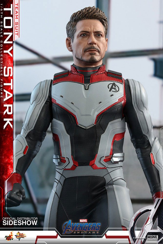 1/6 Sixth Scale Figure: Tony Stark (Team Suit) Avengers Endgame Movie ... - X Hot904726 C