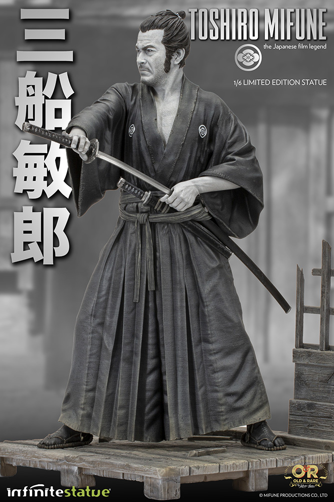 Toshiro Mifune Old & Rare 1/6 Statue by Infinite Statue_product