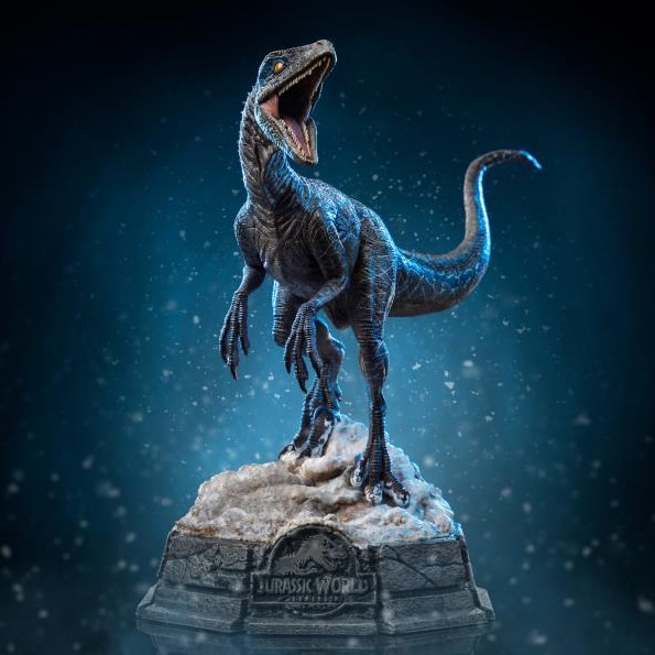 Jurassic Park: Blue Jurassic World Dominion Art 1/10 Scale Statue by ...