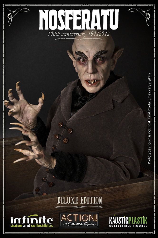 Infinite Statue Nosferatu 100th Anniversary Deluxe Edition 1/6 Action Figure by Infinite Statue
