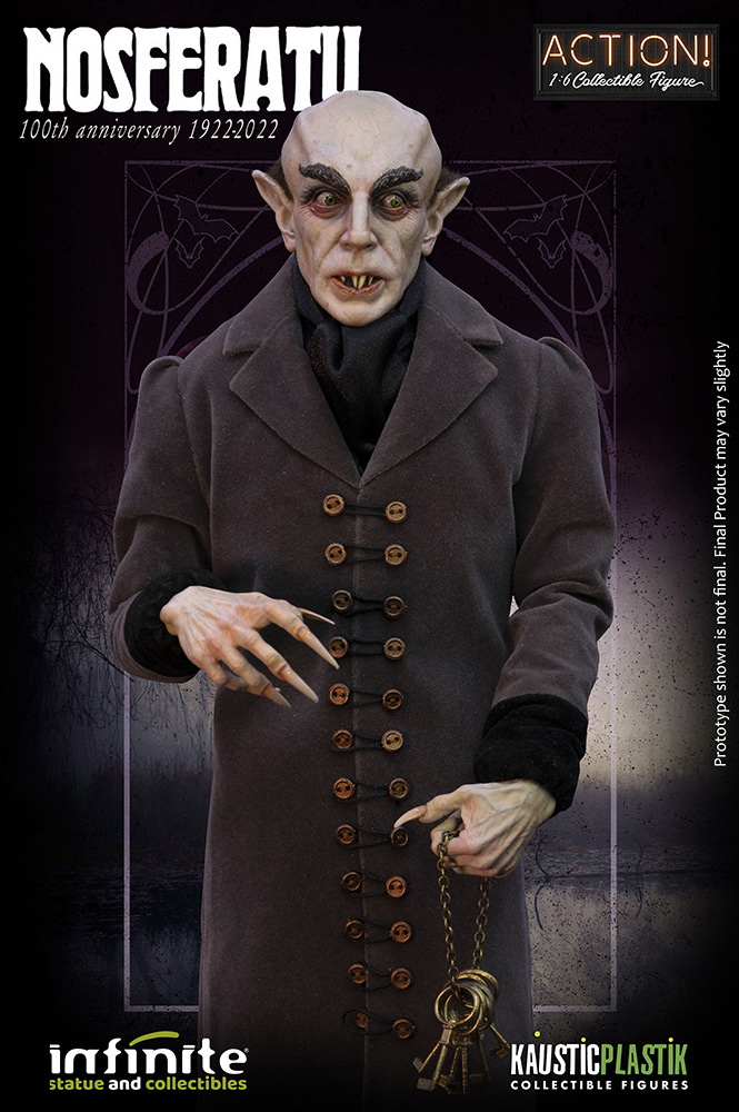 Nosferatu 100th Anniversary Deluxe Edition 1/6 Action Figure by Infinite Statue_product