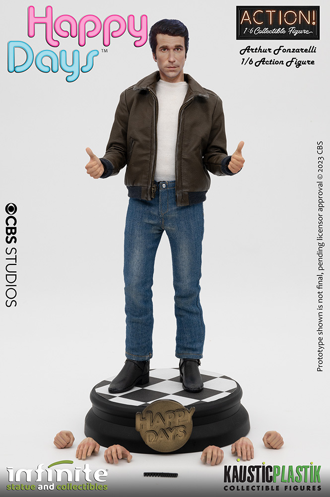 Other Movies: Fonzie Happy Days 1/6 Action Figure by Infinite Statue