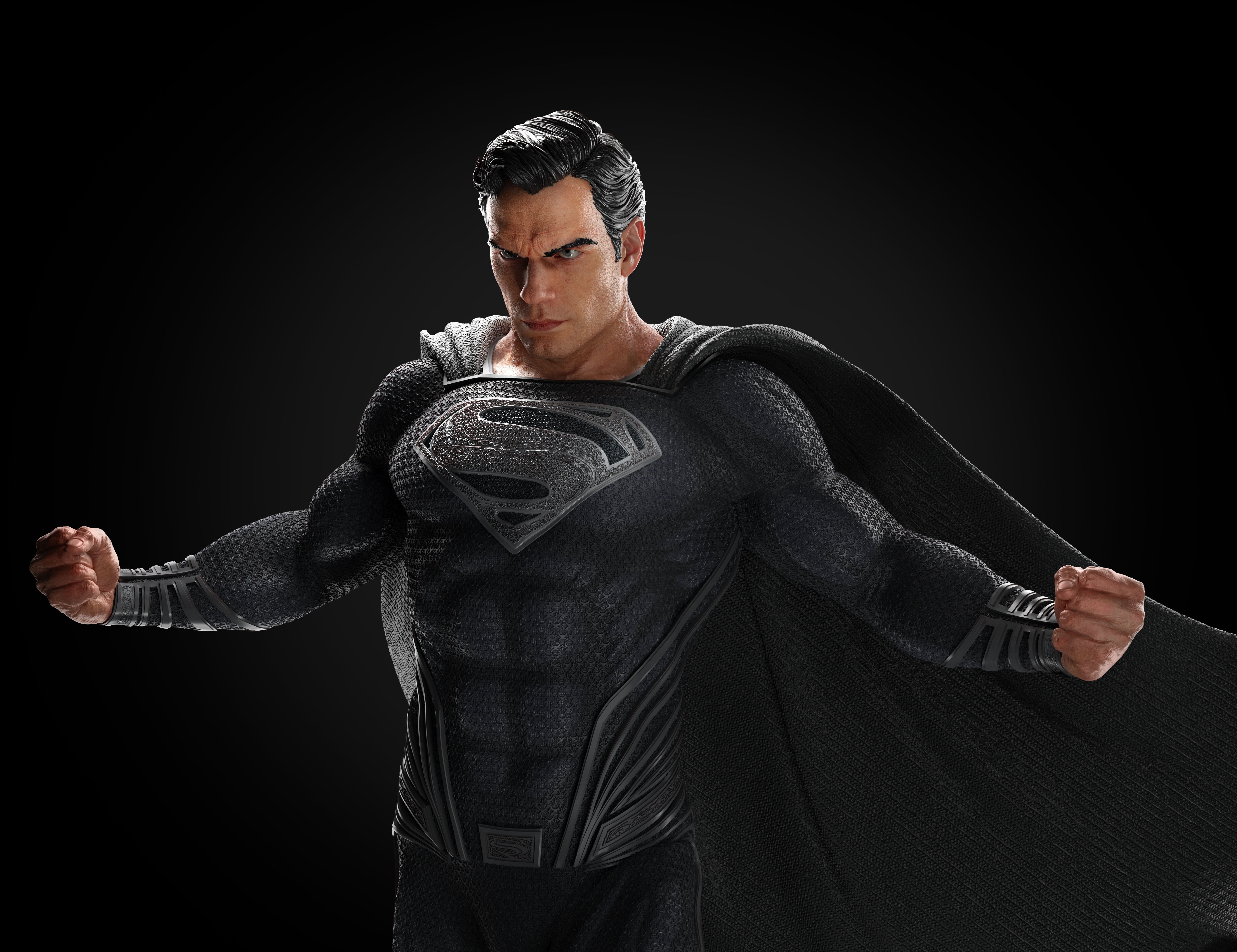 Black Suit Superman HD phone wallpaper | Pxfuel