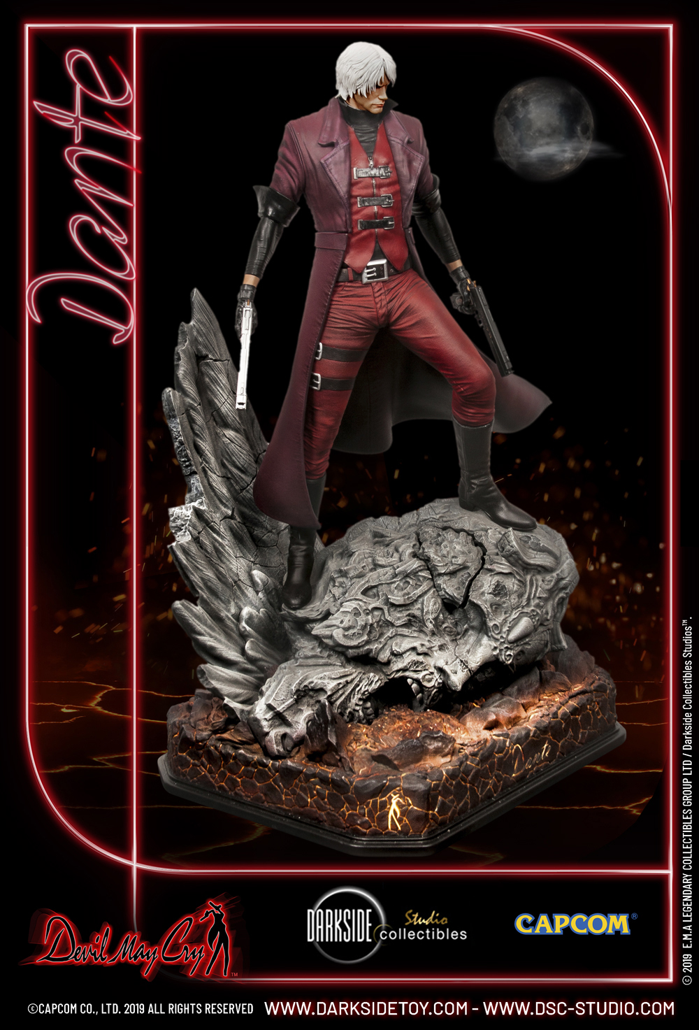 Estátua Dante - Devil May Cry 1 - Scale Premium Statue - DarkSide  Collectibles Studio - Iron Studios Online Store