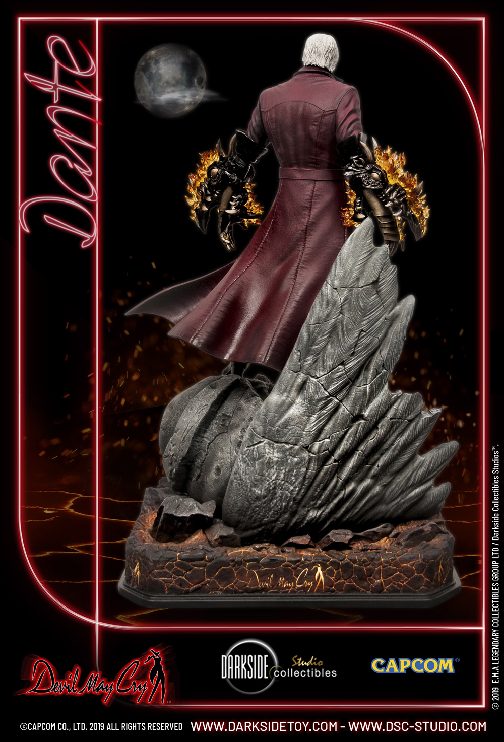 Devil May Cry 3 Dante ArtFX Statue - Entertainment Earth
