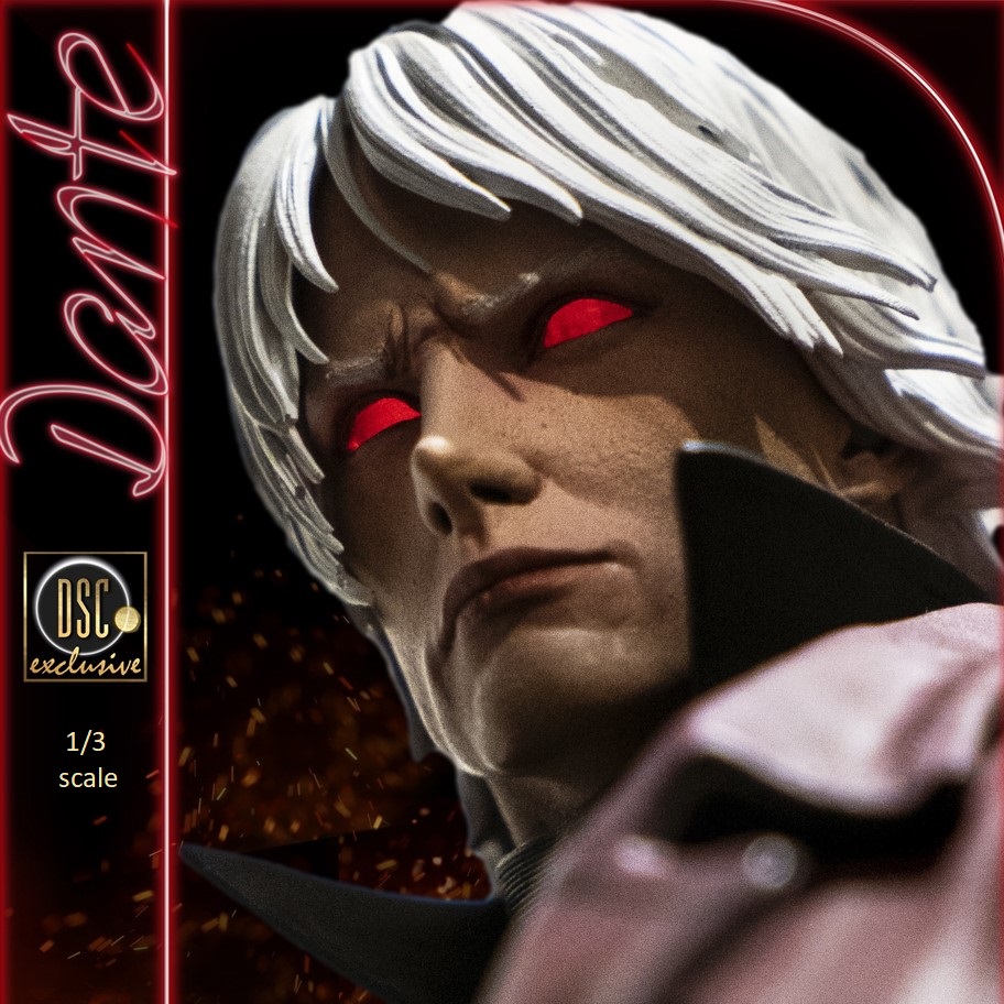 1/4 Quarter Scale Statue: Dante Exclusive Devil May Cry 1 Premium Statue by  Darkside Collectibles Studio