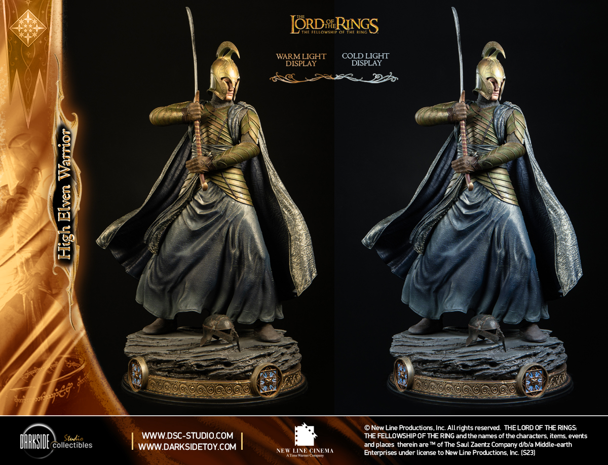 DarkSide LOTR High Elven Warrior 1 4 And 1 3 Statue Forum