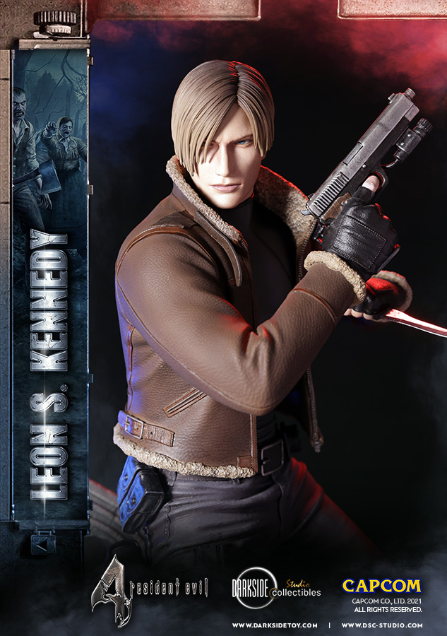 1/4 Quarter Scale Statue: Leon Kennedy Resident Evil 4 Premium Statue by  Darkside Collectibles Studio