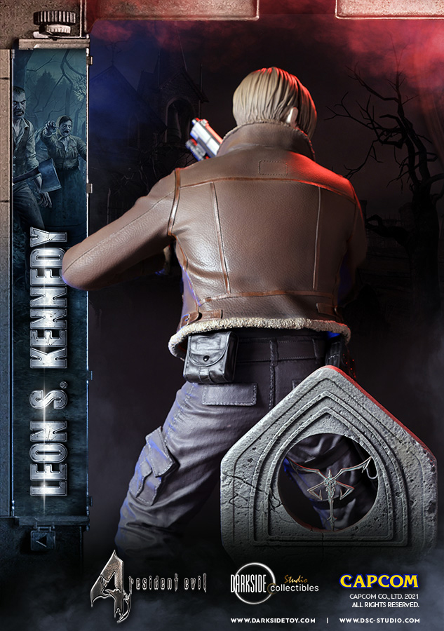 1/4 Quarter Scale Statue: Leon Kennedy Resident Evil 4 Premium Statue by  Darkside Collectibles Studio