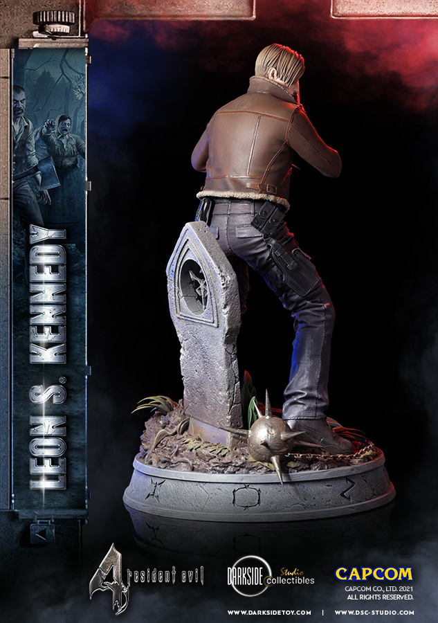 1/4 Quarter Scale Statue: Leon Kennedy Resident Evil 4 Premium Statue by  Darkside Collectibles Studio