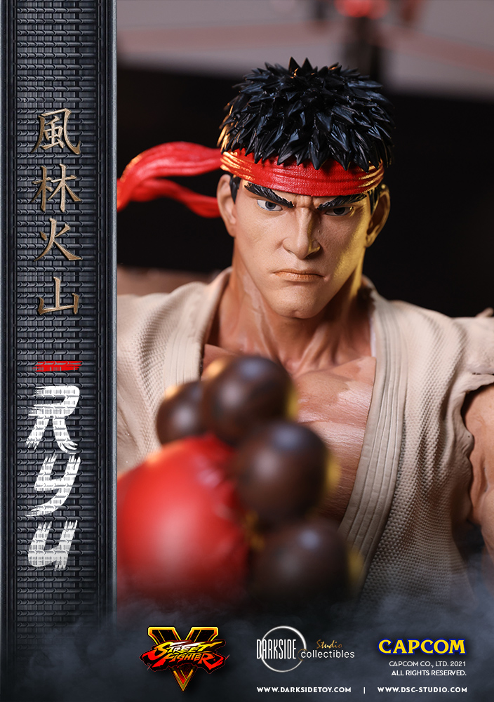 Street Fighter Ryu Evolution 1/3 Scale Exclusive Statue Set