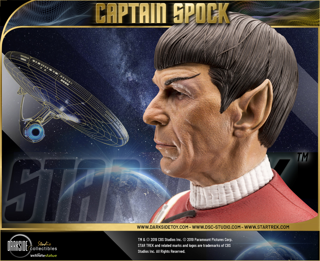 Star Trek: Exclusive Leonard Nimoy as Captain Spock 1/3 Scale