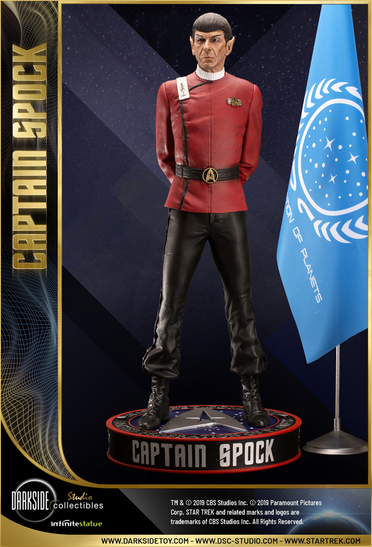 Captain Spock Exclusive The Wrath of Khan Star Trek 1/3 Scale Museum Statue by Darkside Collectibles Studio