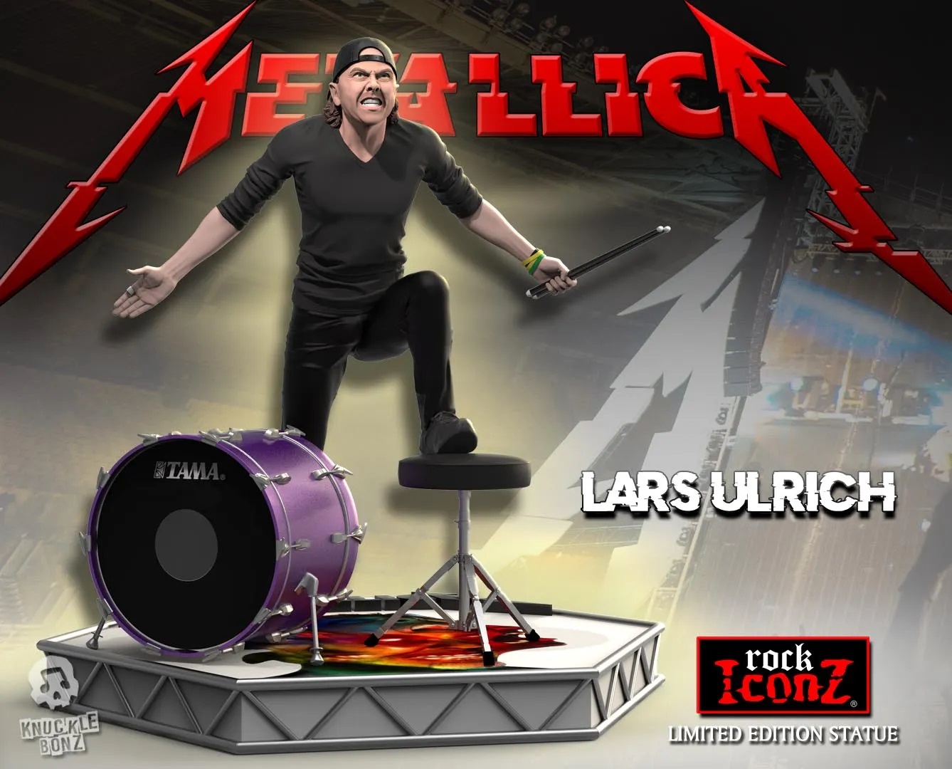 Statue: Metallica Rock Iconz statue Bundle Set by Knucklebonz