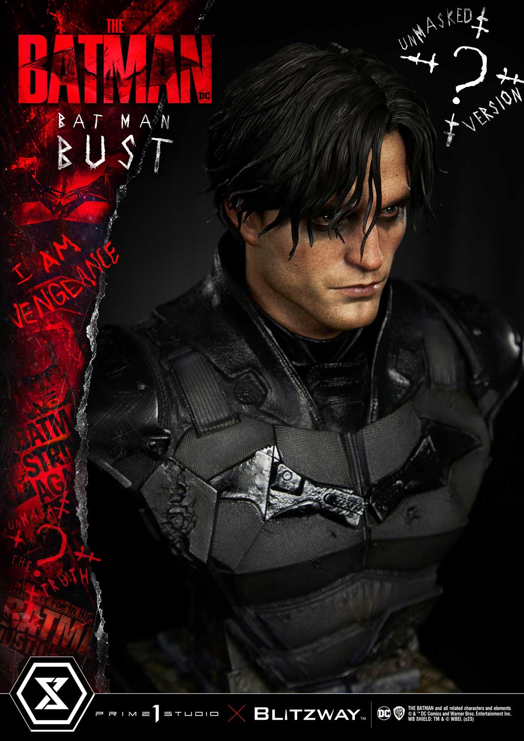 Prime 1 Studio: Batman Unmasked The Batman (Film) 1/3 Scale Bust by ...