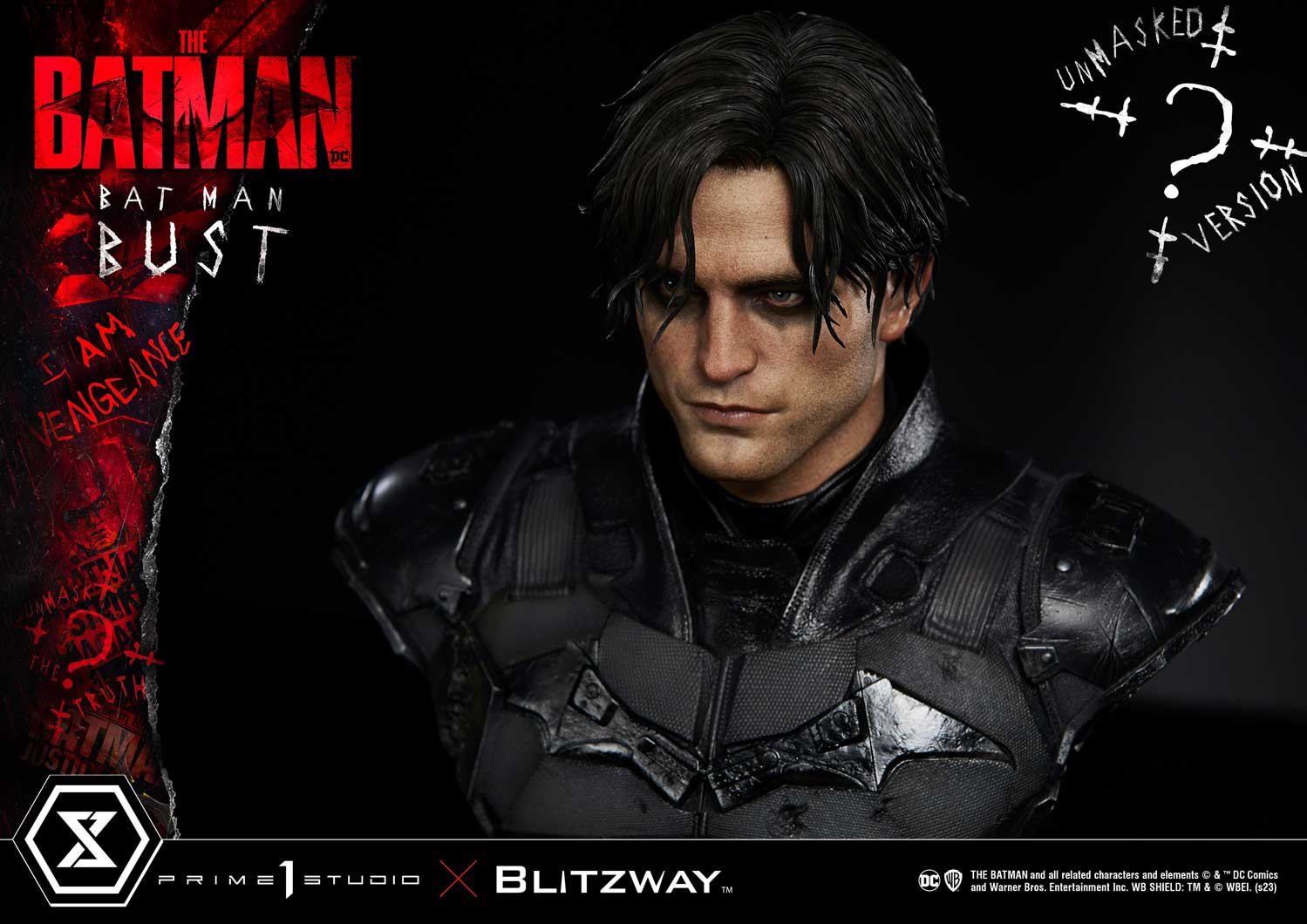 Prime 1 Studio: Batman Unmasked The Batman (Film) 1/3 Scale Bust by ...