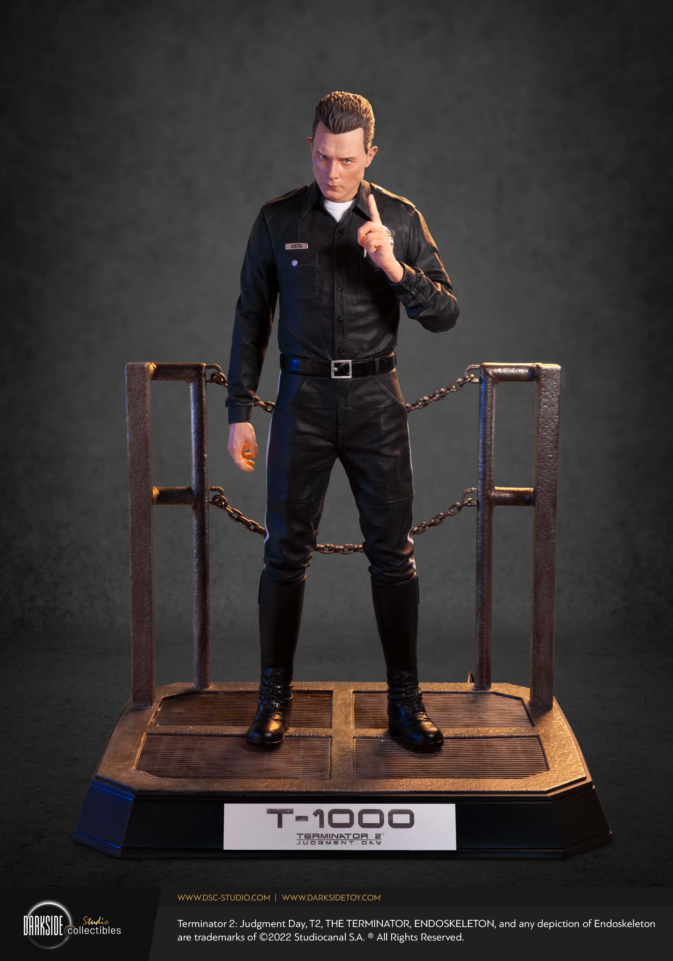 T-1000 Terminator 2: Judgment Day 30th Anniversary 1/3 Scale Premium Statue by Darkside Collectibles Studio_product