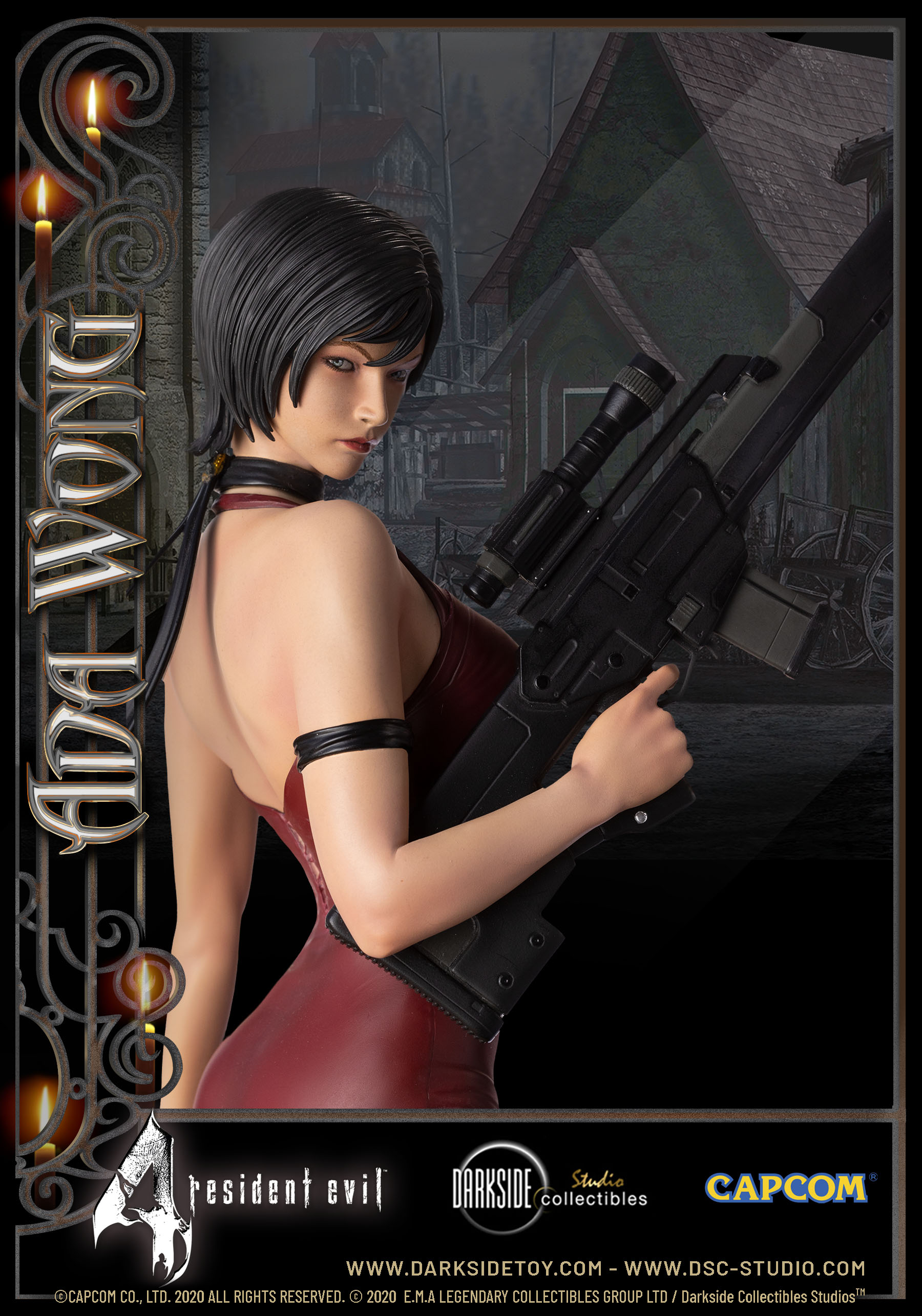 1/4 Quarter Scale Statue: Ada Wong Resident Evil 4 Premium Statue