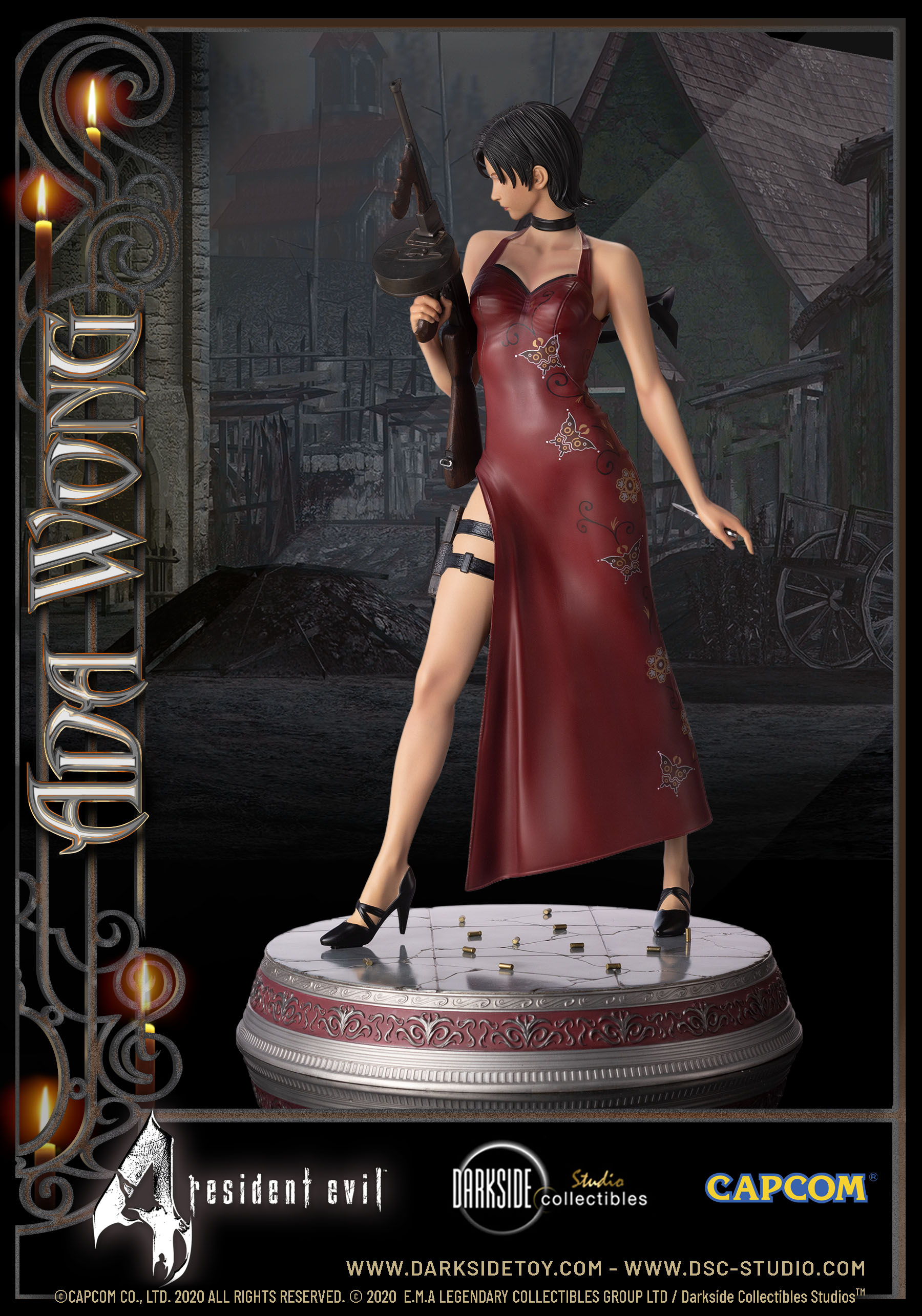 Resident Evil 4 Ada Wong Returns with Darkside Collectibles