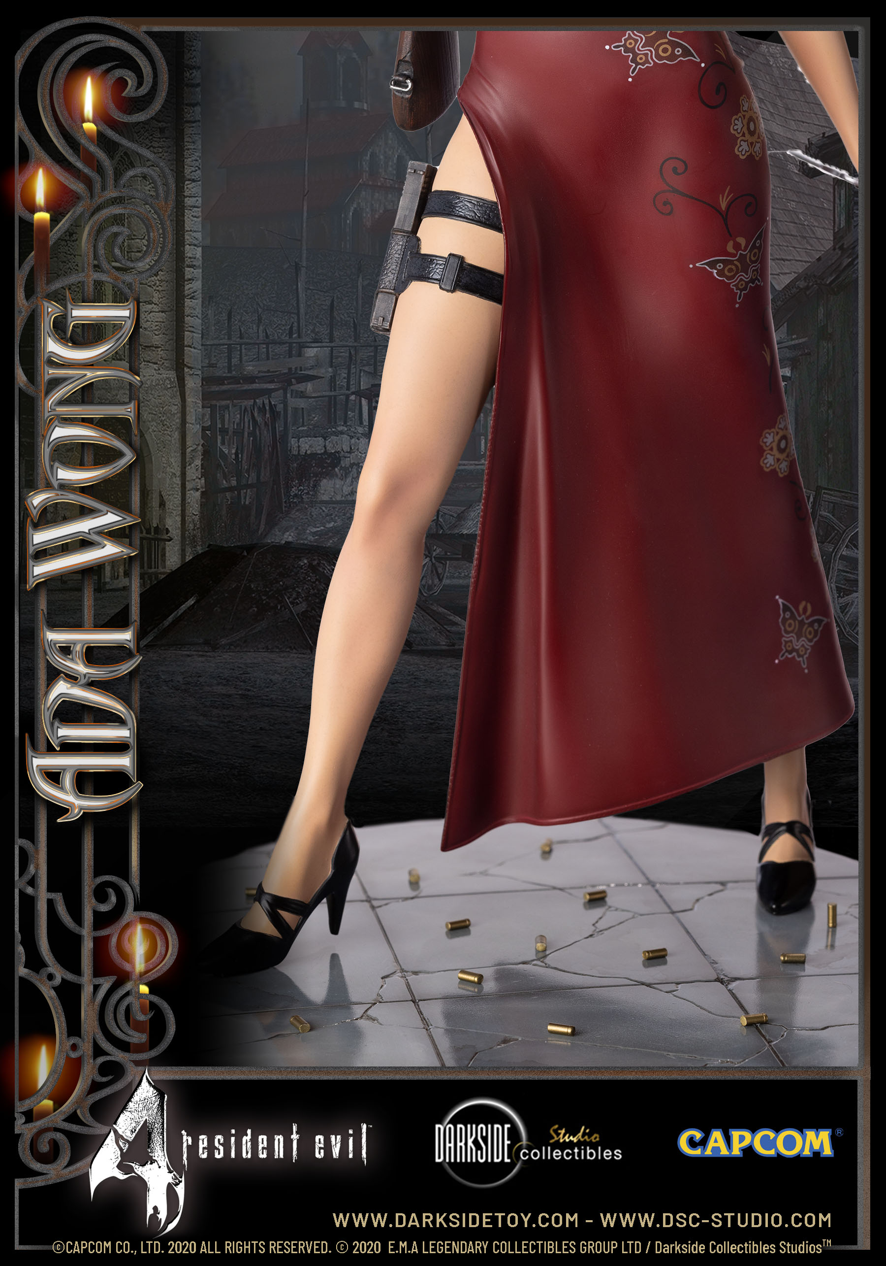 1/4 Quarter Scale Statue: Ada Wong Resident Evil 4 Premium Statue by  Darkside Collectibles Studio