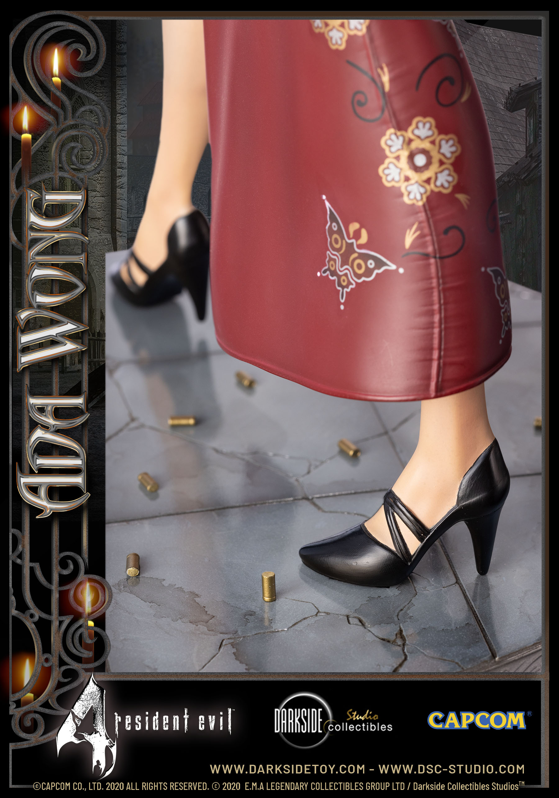 Darkside studio Resident Evil Ada Wong 1/4 Resin Painted Model Statue  INSTOCK