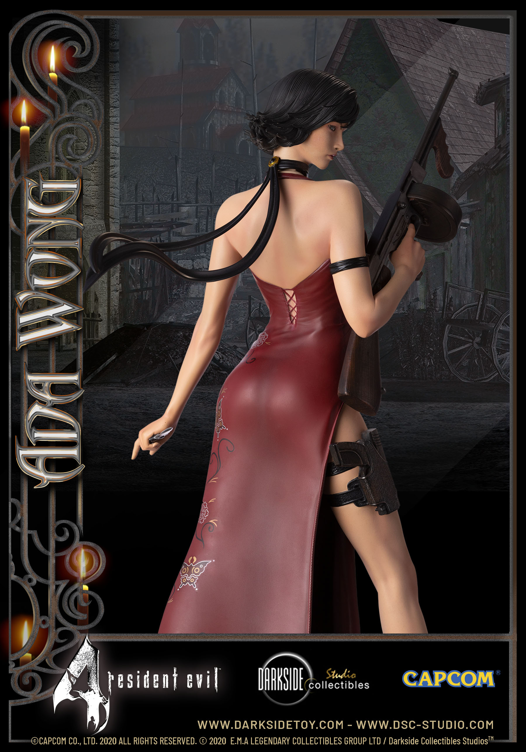 Resident Evil: Ada Wong Resident Evil 4 Premium Statue by Darkside