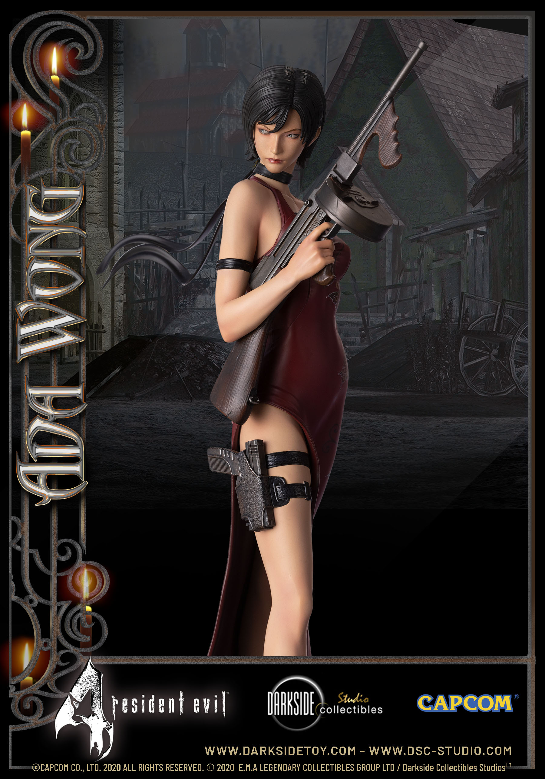 1/3 Scale Ada Wong Remake - Resident Evil 4 Resin Statue - FanArt Studio  [Pre-Order]