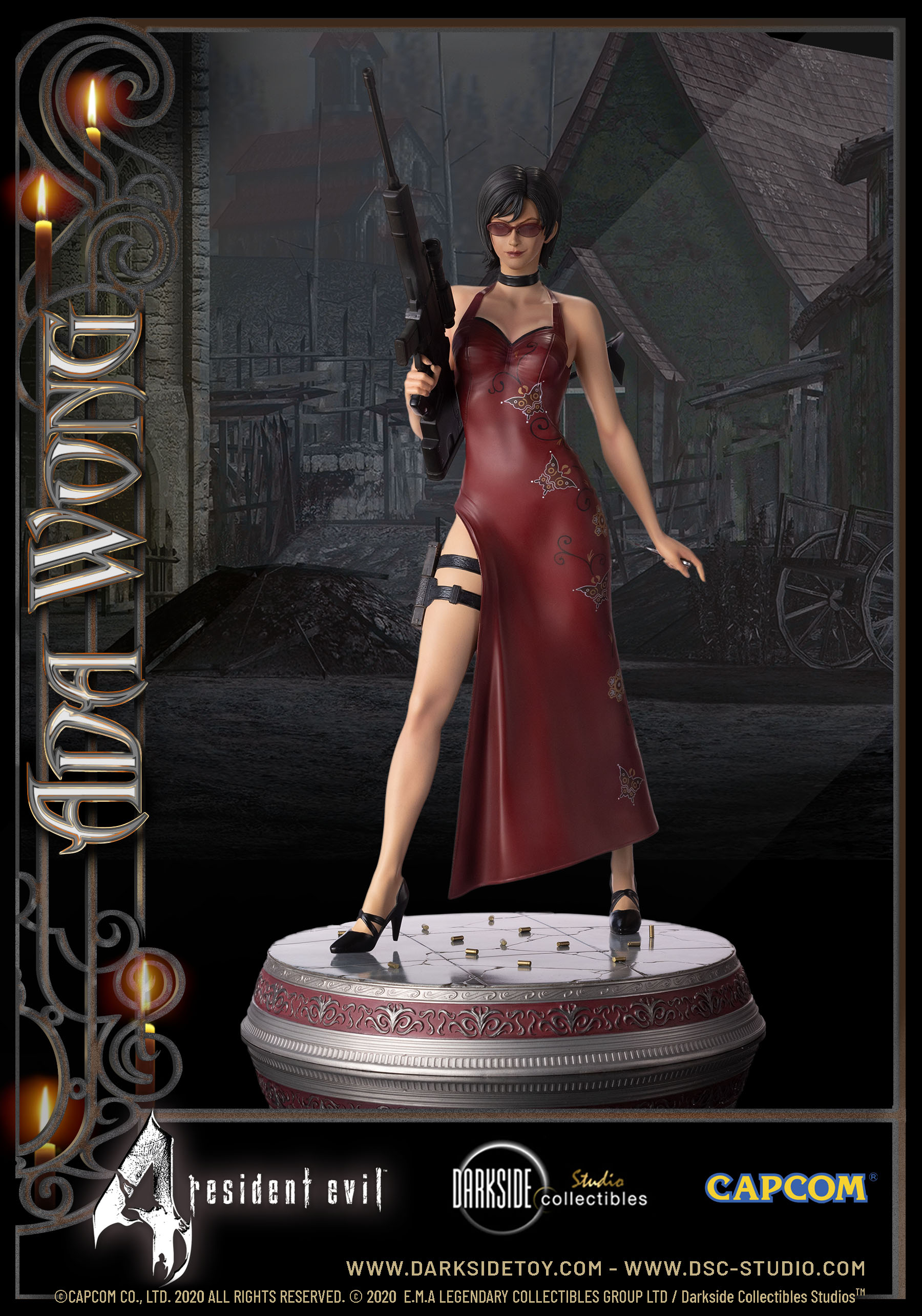 1/4 Quarter Scale Statue: Ada Wong Resident Evil 4 Premium Statue