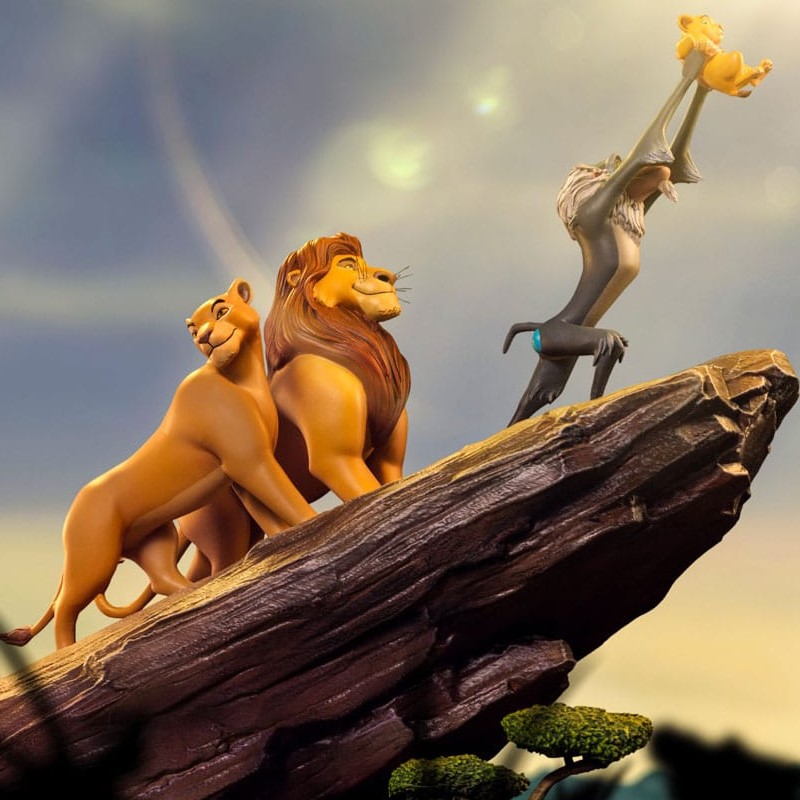 1/10 Tenth Scale Statue: The Lion King Deluxe Disney 100th Anniversary Art  1/10 Scale Statue by Iron Studios