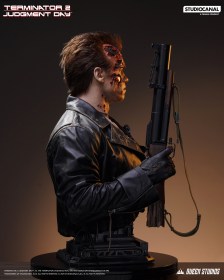 T-800 Battle Damaged (Mechanical) Life-Size Bust by Queen Studios