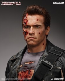 T-800 Battle Damaged (Mechanical) Life-Size Bust by Queen Studios