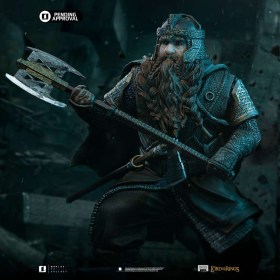 Gimli Unleashed The Lord of the Rings Art 1/10 Scale Statue by Iron Studios
