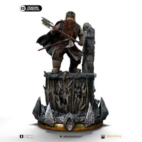 Gimli Unleashed The Lord of the Rings Art 1/10 Scale Statue by Iron Studios